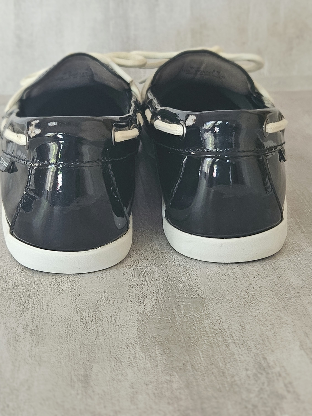 Cole Haan Women's Patent Leather Boat Shoes Loafers Black Size 8 B - Picture 5 of 15